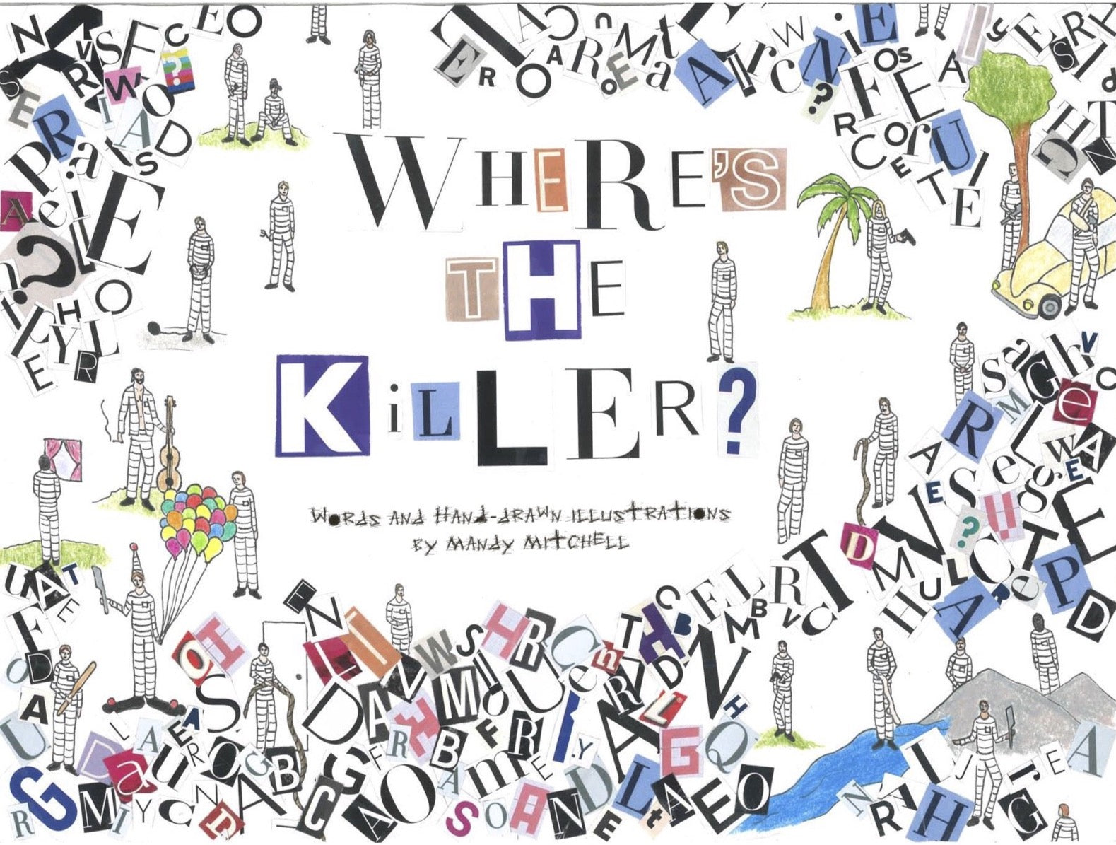 Where's The Killer? Holiday Customized Coffee Table Book